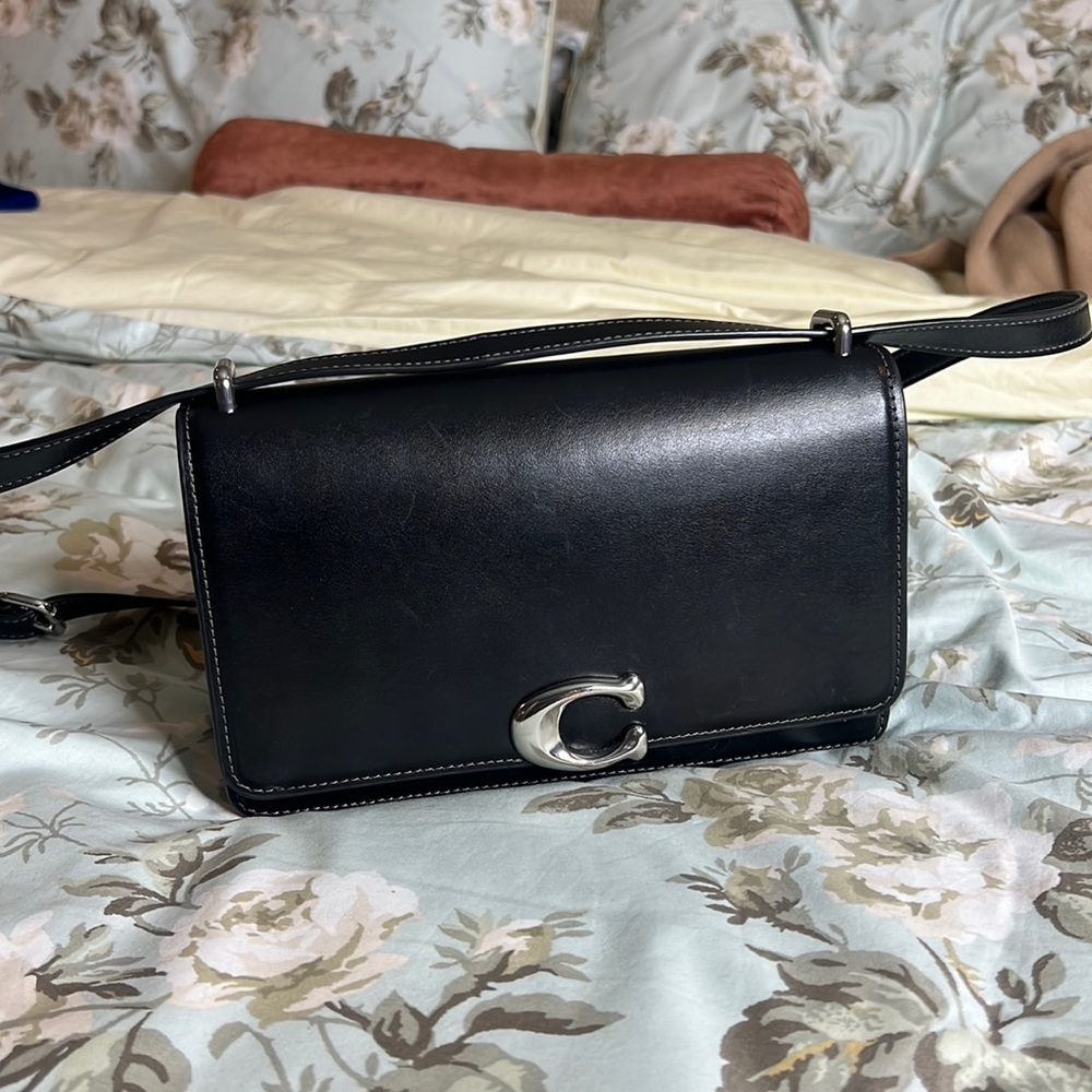 Black coach bandit cross body